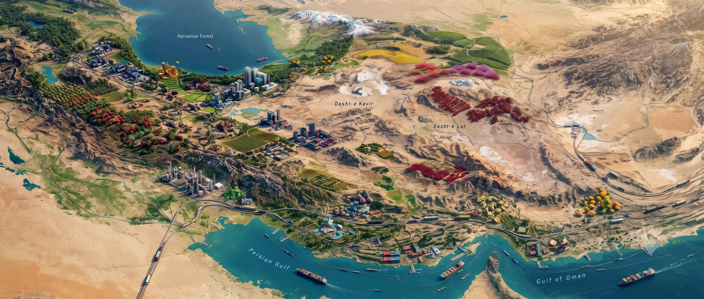 Iran; Land of Production, Innovation, and Export Opportunities